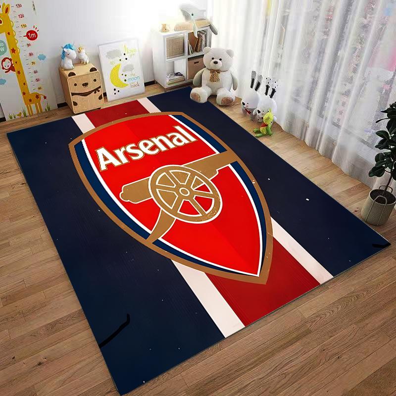 Arsenal Logo Designed floor mat, suitable as a non-slip mat for the living room or bedroom sofa