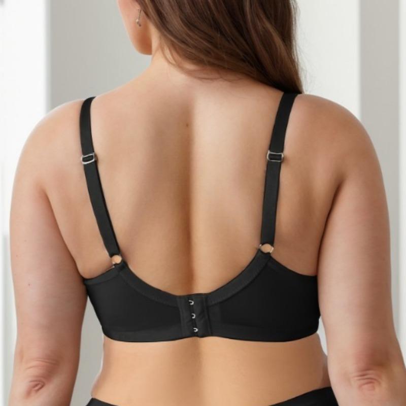Sexy European and American Back Push-up Bra with No Steel Ring Small Breasts and Anti-sagging Underwear