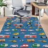 1PC Ambulance Firetruck Extra Large Non-Slip Floor Carpet, Office, Family, Bedroom, Studio - Large Area Rug Indoor Rugs, Vibrant Colors-W253