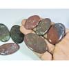 07Pcs Natural Blood Red Bloodstone Oval Cabochon Loose Gemstone Lot 427Cts. A-750