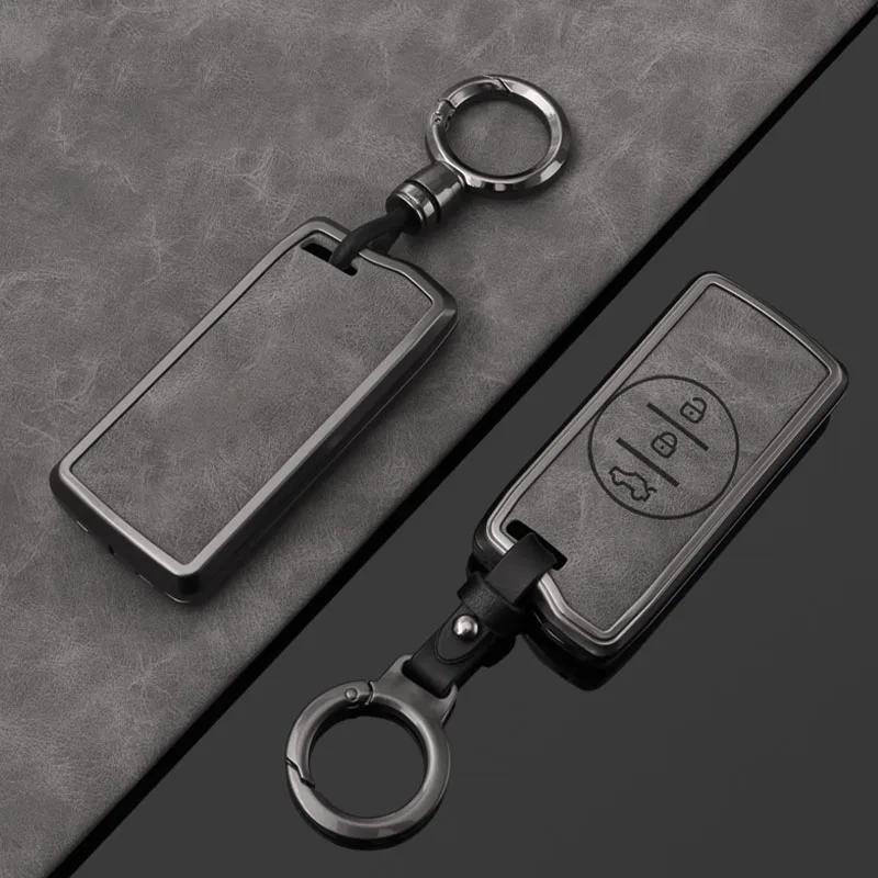 Interior Mouldings Zinc Alloy Car Key Case Cover Shell for Chery Tiggo 7 pro 8 Pro Exeed Tiggo 2 3x Arrizo 5 Pro Gx 5x EQ7 Auto