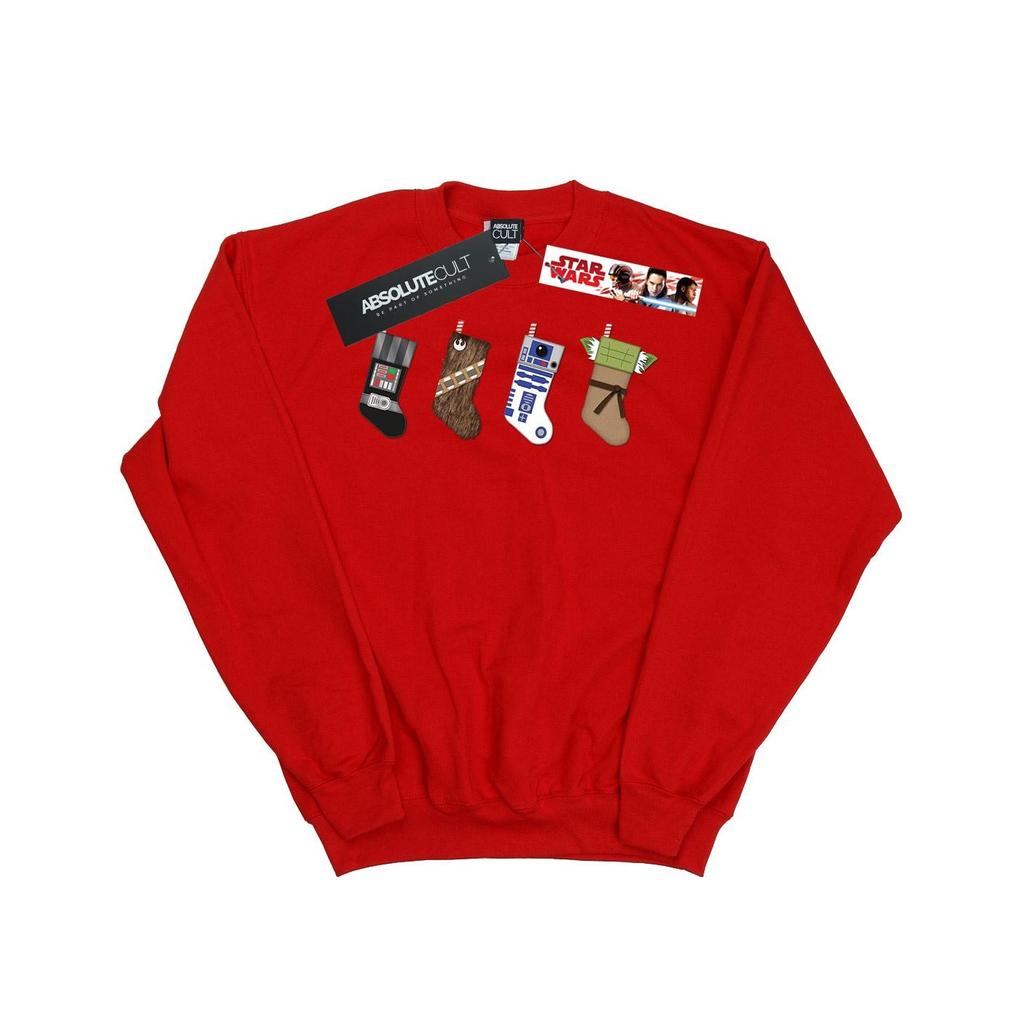 STAR WARS Boys Christmas Stockings Sweatshirt
