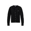 Polo SS25 Slim Fit Cable Knit Cotton Crew Neck Cardigan Women Knitwear WMPOSWENDW20460-001