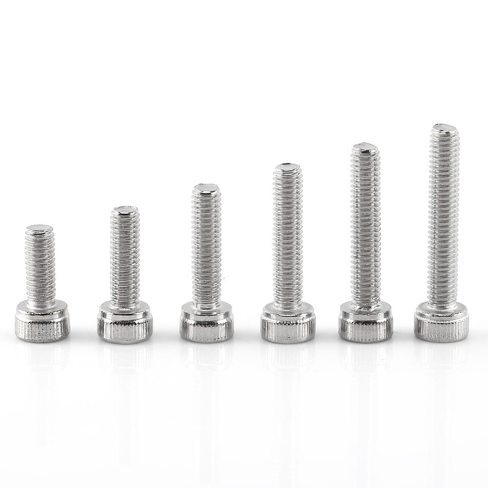 M3 304 Stainless Steel Hex Socket Screws   With Hex Nuts Washer Assortment(  Head)