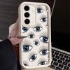 The Evil Eye Blue Eyes Phone Case For Samsung S26 S25 S24 S23 S21 S20 Ultra For Galaxy S25 S24 FE S26 Plus Funda Silicone Cover
