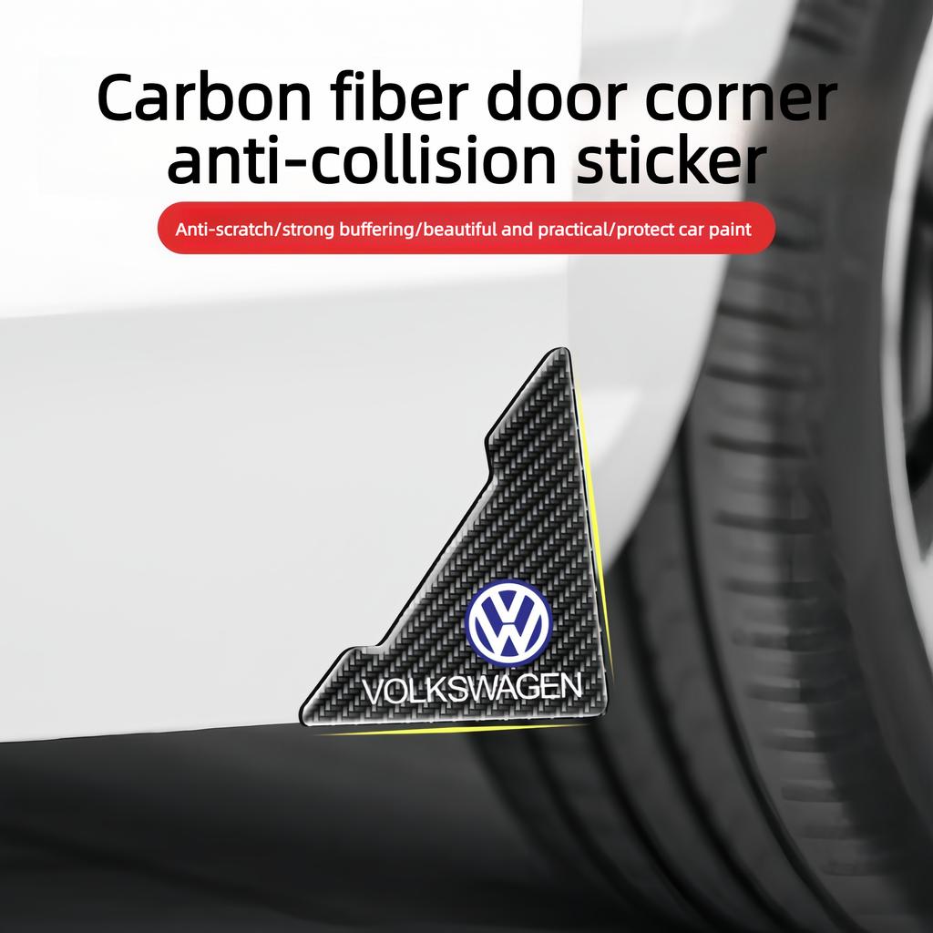 W160forVolkswagen Door Corner Anti-collision Stickers for Lavida, Bora, Magotan, Sagitar and Tiguan Scratch-resistant Stickers