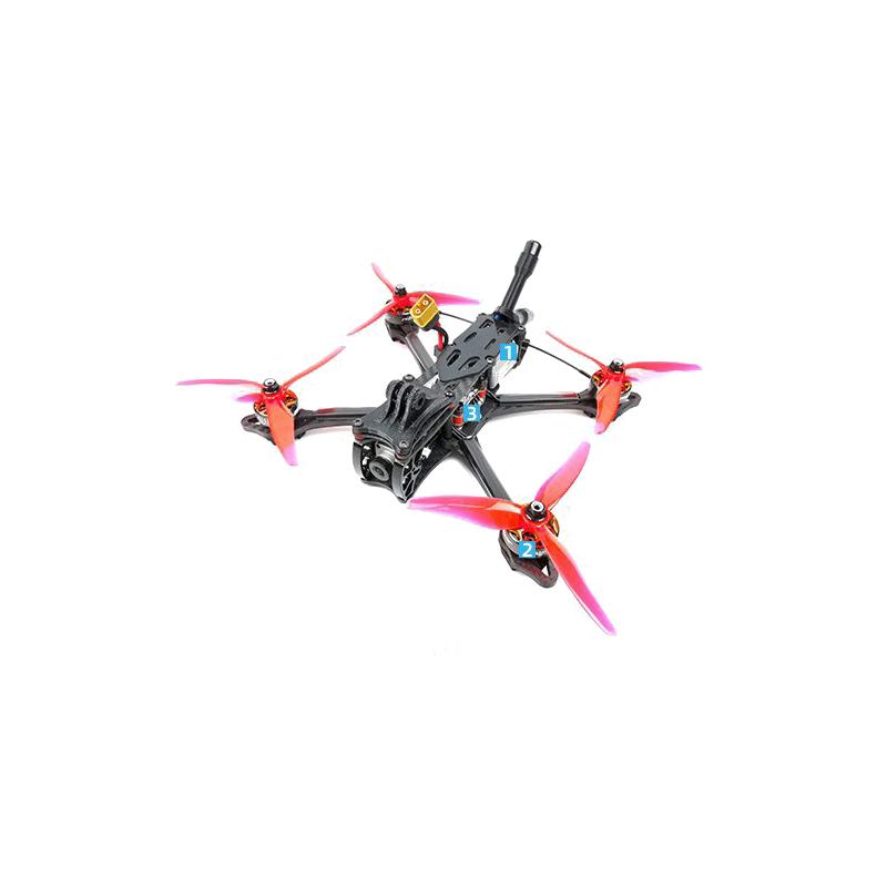RUSHFLY 5-дюймові FPV гоночні та фрістайл дрони (версія CN)