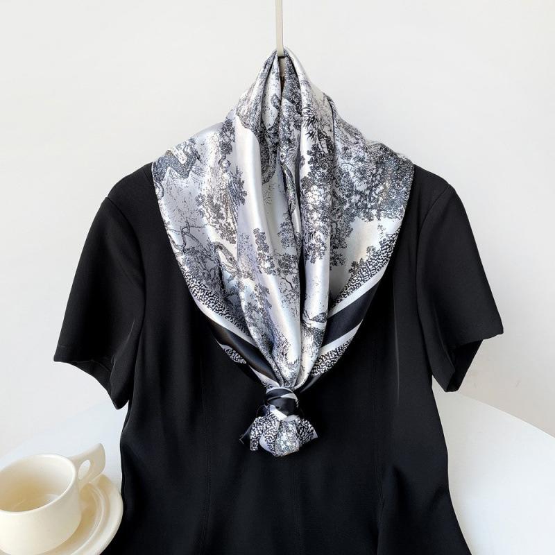 Summer Sunscreen Scarf for Women  Big Square Scarf  Neck Protection  Professional Decorative Scarf  Scarf  Shawl