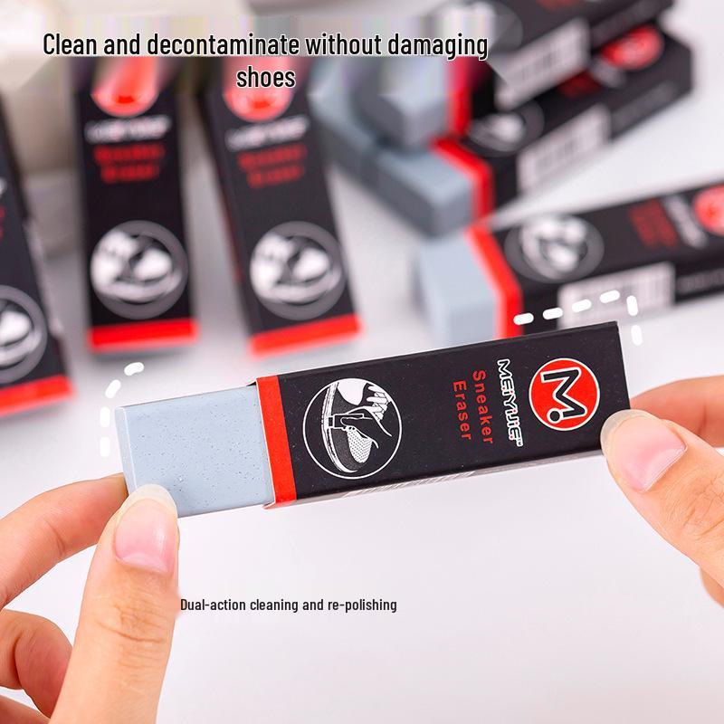 Portable Shoe Stain Eraser: Gentle Dry Cleaner for White Sneakers