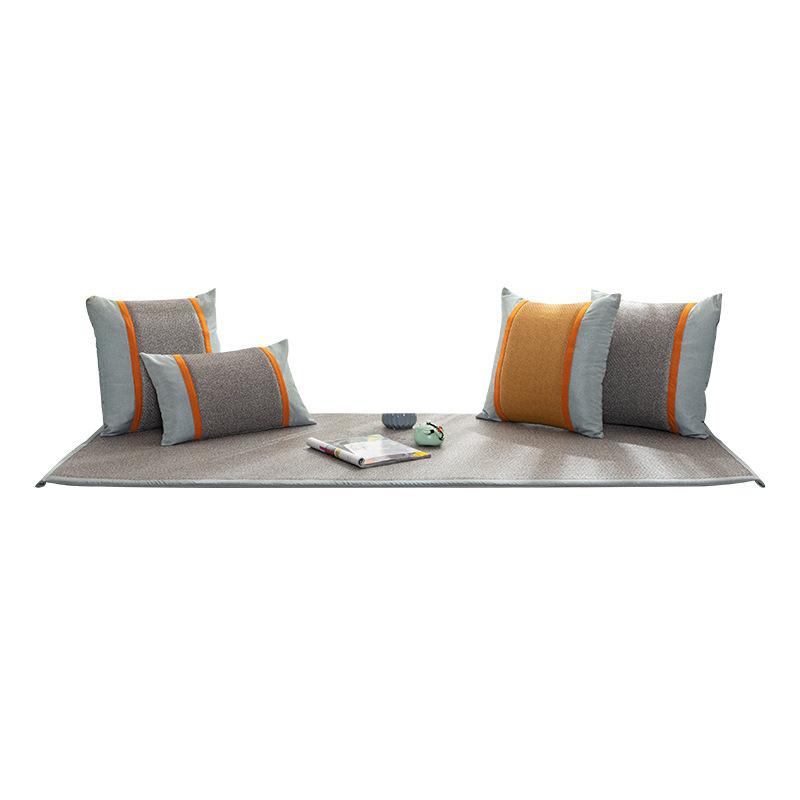 Summer Window Cushion Ledge Cushion Four Seasons Universal Ins Wind Ice Silk Rattan Mat Bay Window Decoration Balcony Cushions Blanket