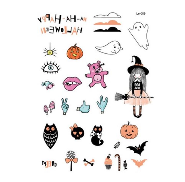 Beaux Autocollants Fantômes, Autocollants Effrayants Et Mignons Pour Halloween 777526 5860