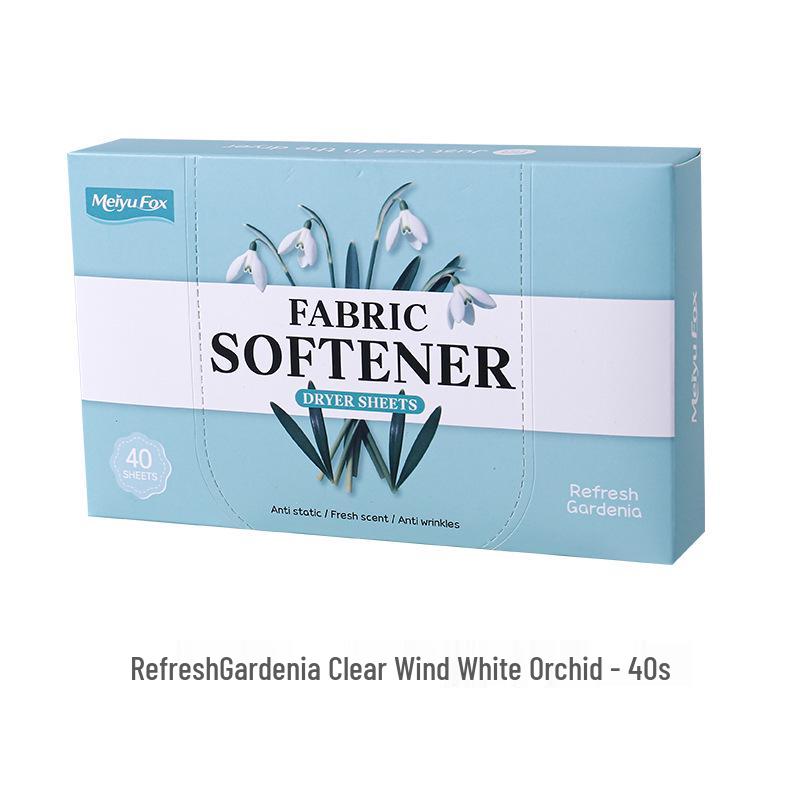 Scented Dryer Sheets for Odor and Static Removal