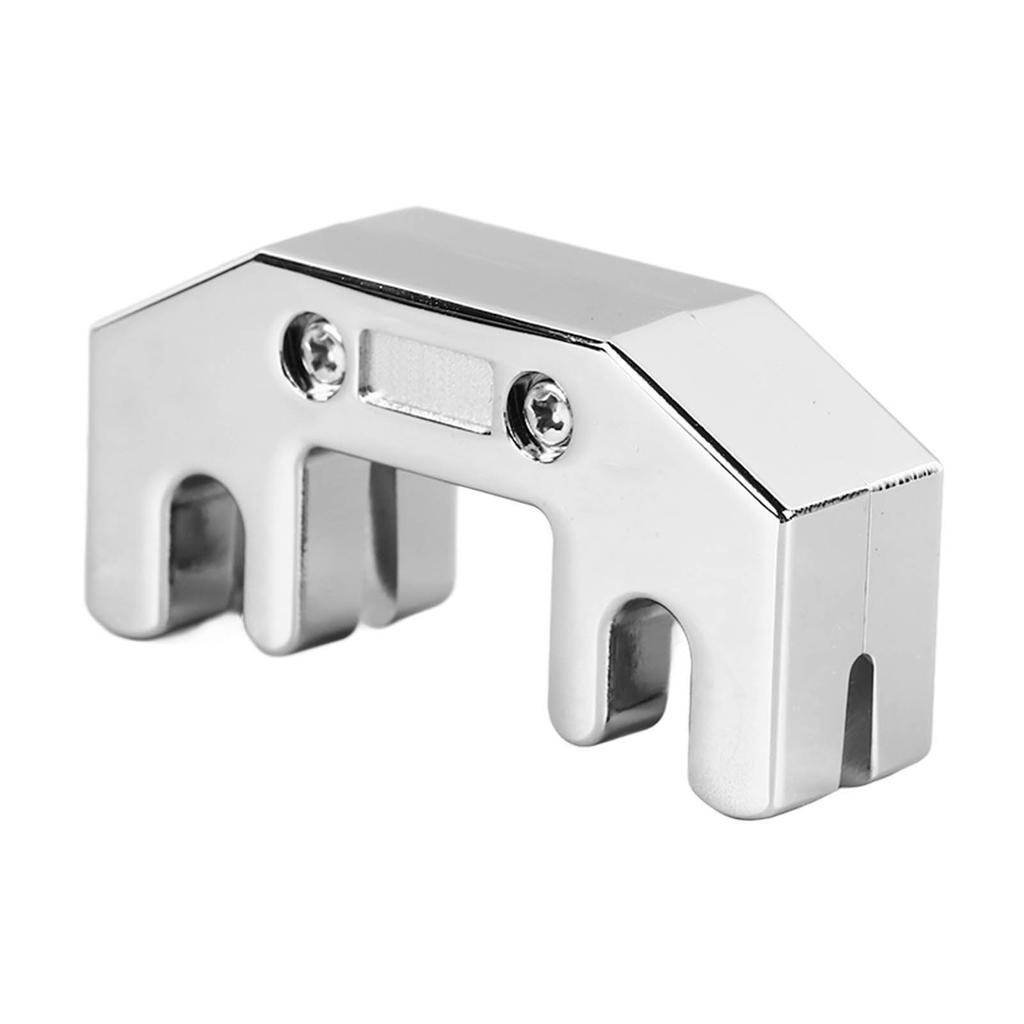 Cello Practice Mute Bow and String Noise Reduction Metal Cello Silencer Stringed Instrument Volume Reducer Silver Color