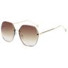 Summer Trend Sunglasses Frameless Trimming Gradual Change Color Sunglasses Women'S Fashion Large Frame Glasses
