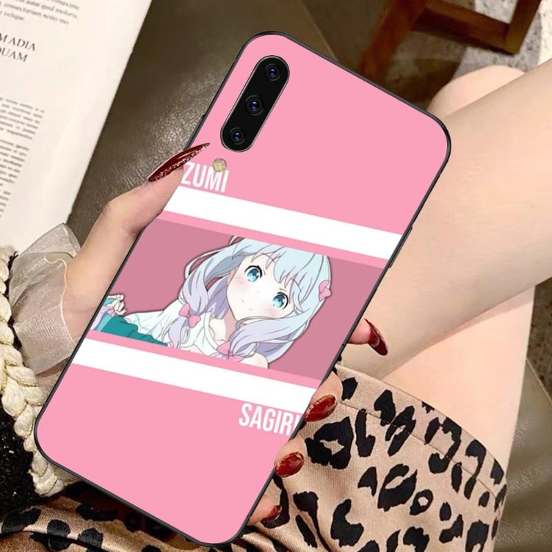 Eromanga Sensei Manga Anime Phone Case For Samsung A91 A81 A73 A72 A71 A30S A20 A12 A13 A52 A53 4G 5G Soft Black Phone Cover