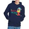 Sesame Street Unisex Adult Happy Holidays Elmo Christmas Hoodie
