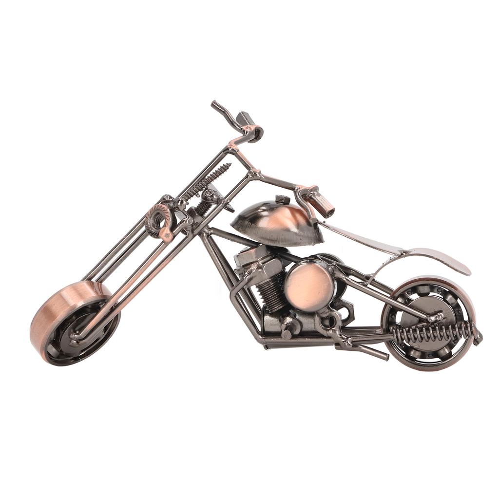 Kinder Vintage Motorrad Modell Vintage Eisen Motorrad Eisen Kunst Ornament Motorrad Motorrad Spielzeug für Heimdekoration Sammlung