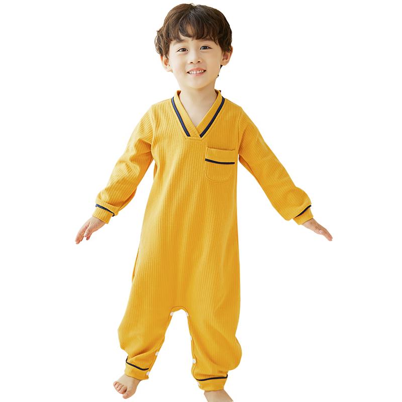 Теплый детский комбинезон-пижама Shangbao Осень 110
