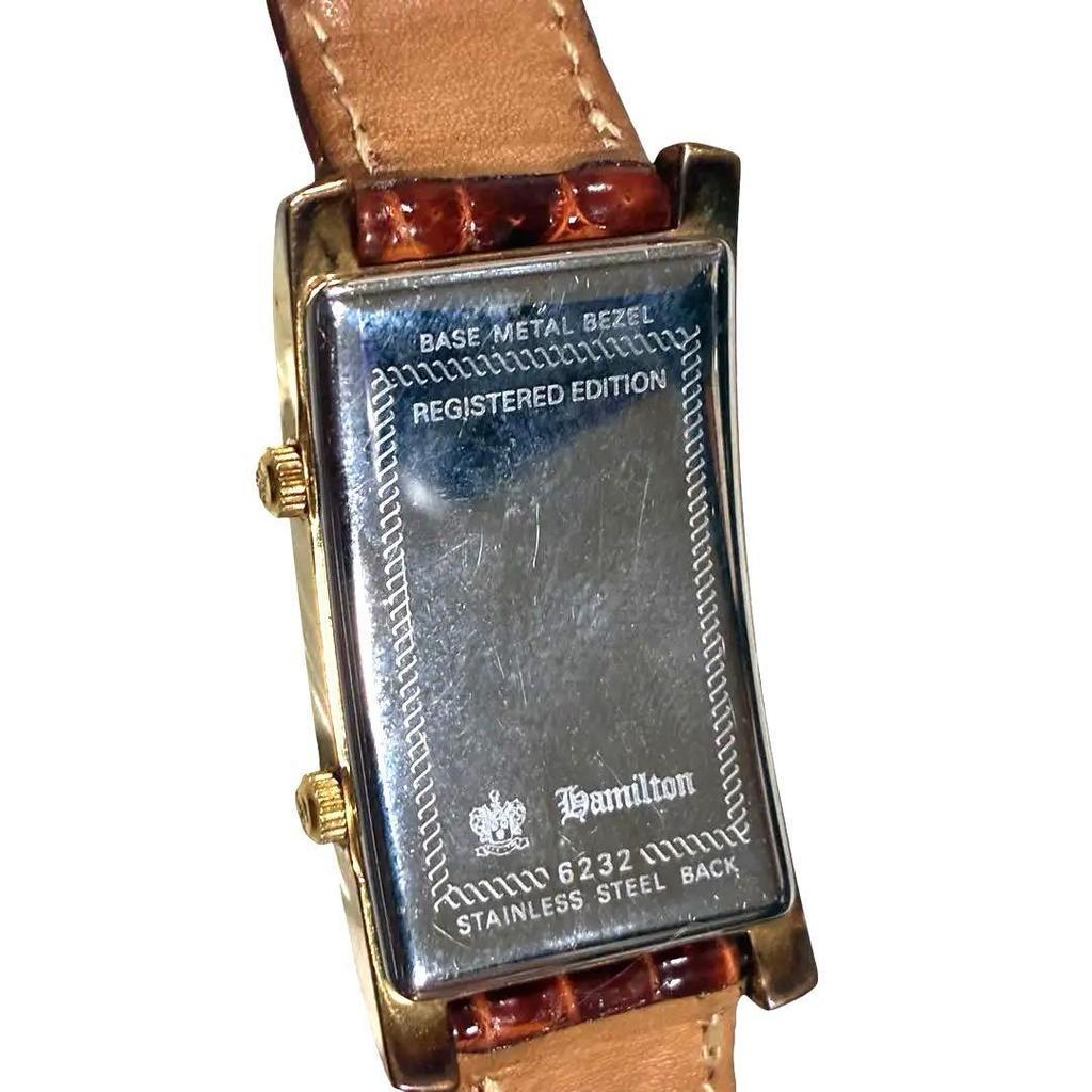 Used [Rare] Hamilton dual time watch body