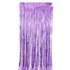 2-meter-long bright rain-like silk curtain with golden tassels - birthday party decoration items for wedding stage background setup