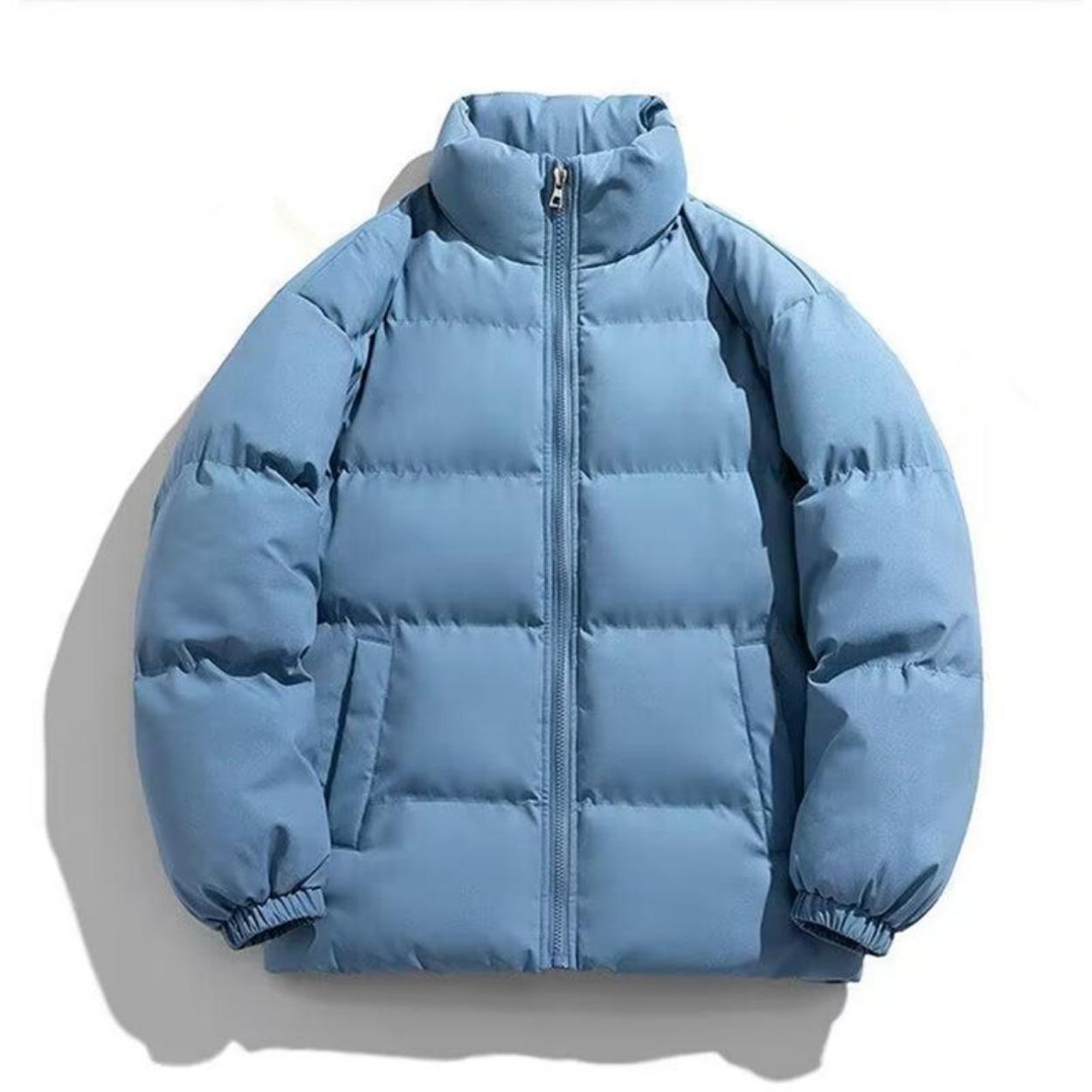 Мужская и женская молодежная зимняя куртка на хлопковой подкладке — фото 5