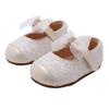 Maib Xiong 2026 Frühling Baby Mädchen Pre-Walking Schleifenschuhe - Lässige Leder Mode Schuhe
