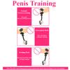 Adjustable Steel Ball Lock Ring Bdsm Male Penis Exercise Device Heavy Stretcher Penis Lasting Erection Enlarger Sex Toys For Men