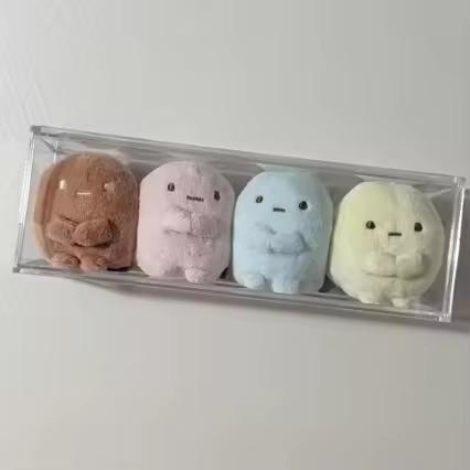 Cross Border Plush Corner Bio Four-color Round Cartoon Cute Plush Doll, Classmate Friend Birthday Gift