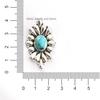 Arizona Turquoise Puffed Ring, 925 Sterling Silver Ring, Designer Boho Ring, Handmade Ring, Gift for Wife, Statement Ring