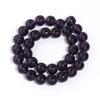 1 Strand 4/6/8/10/12mm Purple Glass Beads Round Smooth Loose Spacer Beads For Jewelry Making DIY Bracelets Necklace Accessories