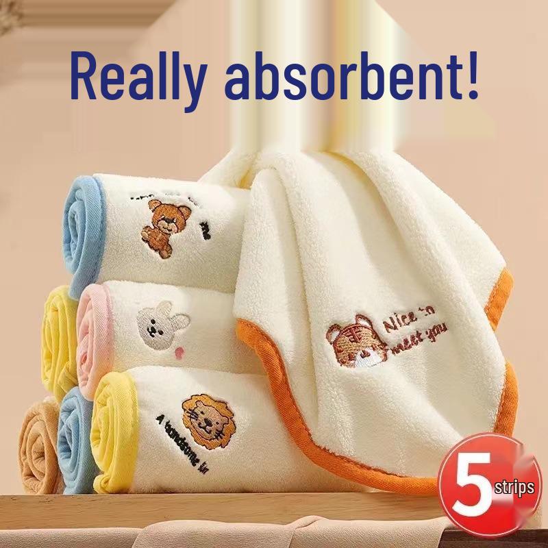 Soft Baby Washcloth & Handkerchief Set