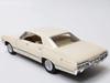 Kinsmart 1967 Chevrolet Impala Diecast Model Pullback Mini Car White / /