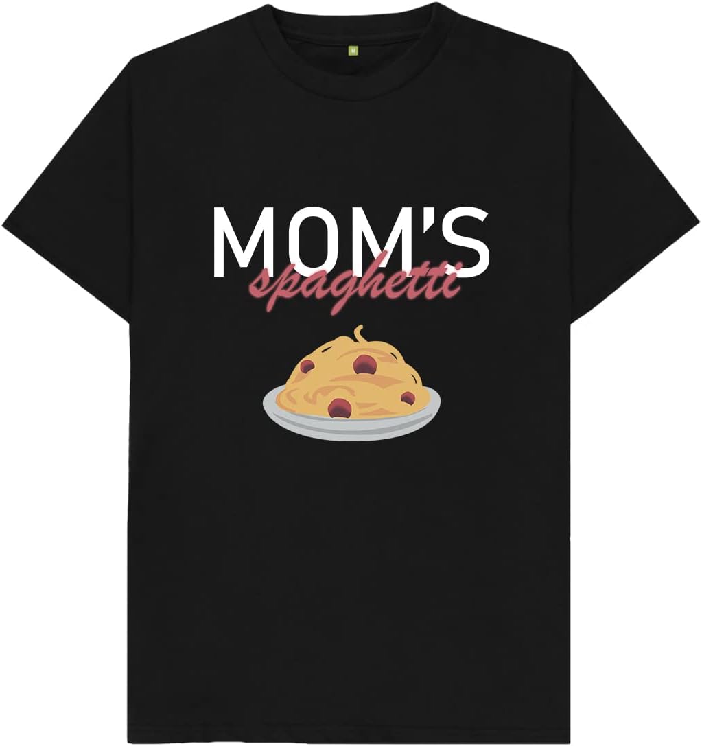 Mom s Spaghetti Kids Womens Mens T Shirt 3XL чёрный
