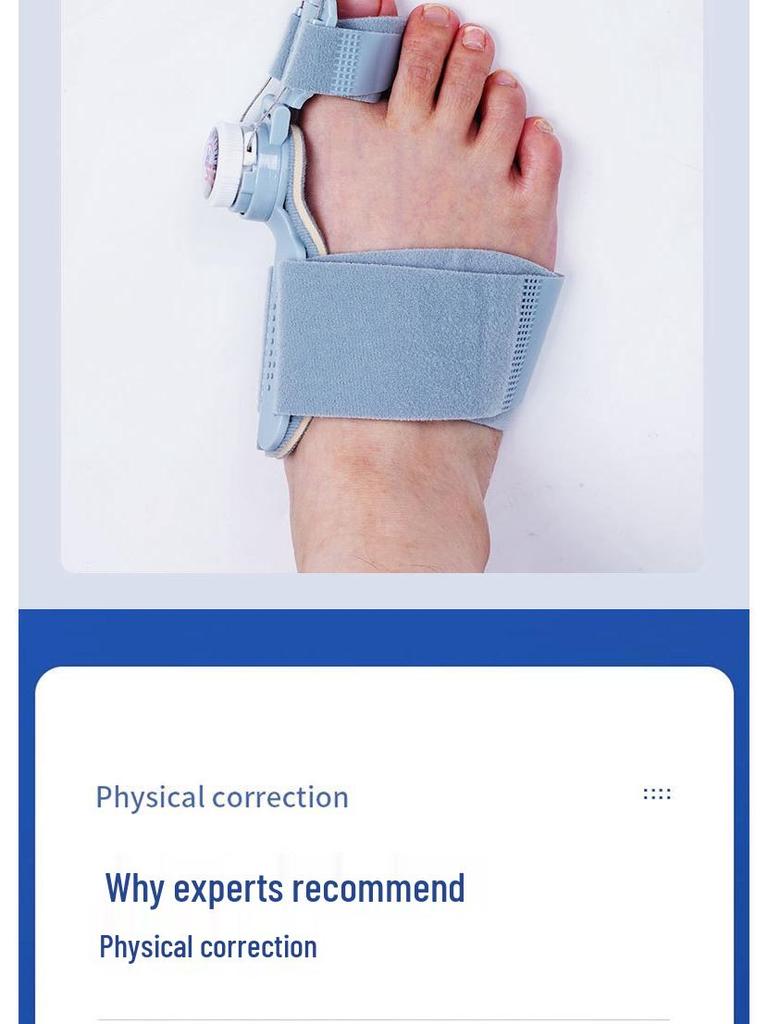 Hallux Valgus Corrector Zehentrenner für Männer und Frauen