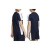 Nike Dri-FIT Academy 23 Logo Color Block Crew Neck Sports T-Shirt Kids Tops Navy-Blue DX5482-451