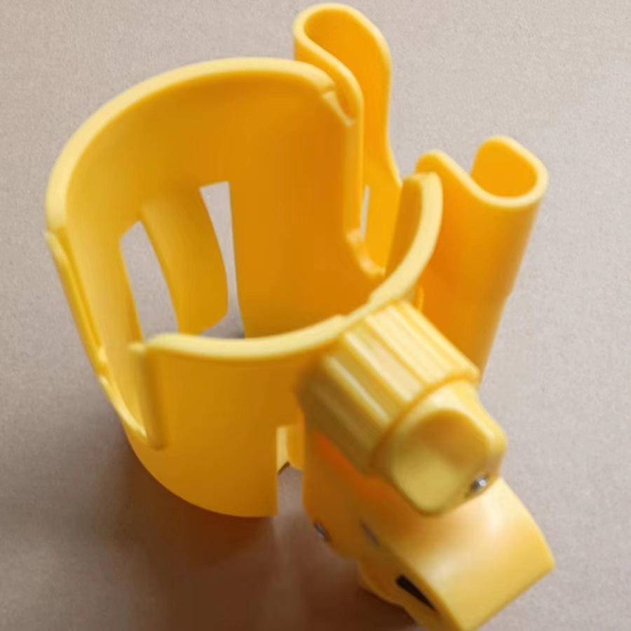 

Универсальный самоходный держатель для стакана и крепление для мобильного телефона жёлтый