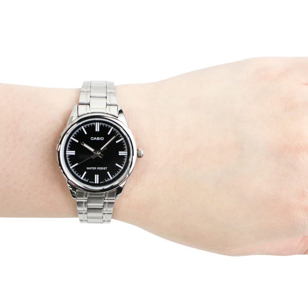 CASIO Standard Cheap Casio Watch Quartz Stainless Steel Metal Silver Women's LTP-V005D-1A [Used]
