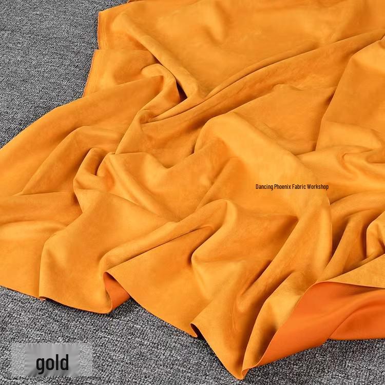 Luxury Snowflake Velvet Suede Air Layer Fabric - Thick, Stretchy, Soft, Delicate Knit