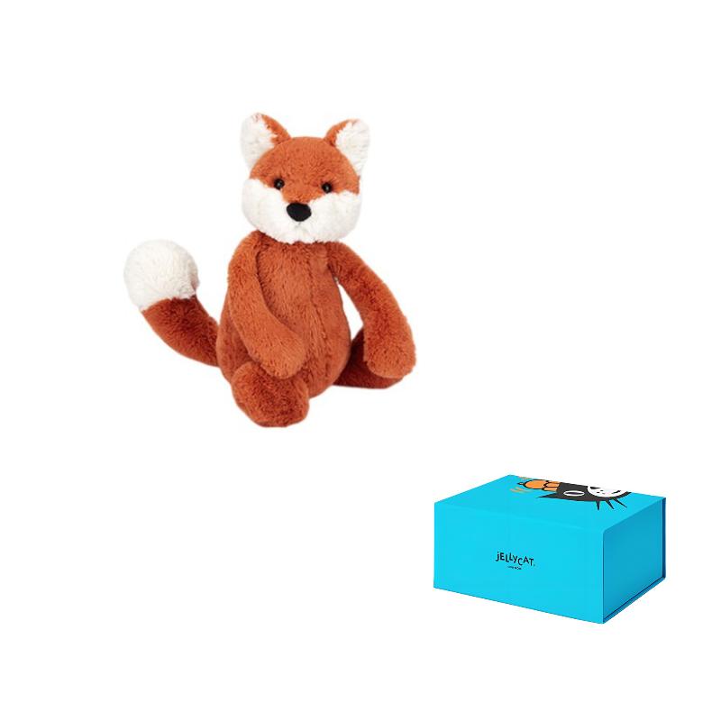 Jellycat Woods Animal Series Shy Fox Cub Companion Orange Doll Plush Doll 31cm Height