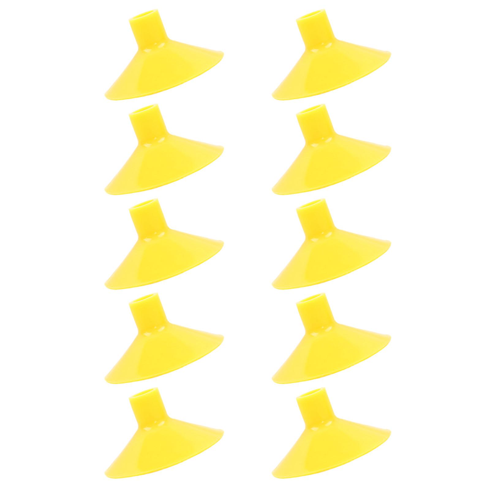 

10Pcs Rubber Arrow Suckers Kids Bow Replacement Practice Heads Hunting Outdoor Sucker Cup Arrows for Target Practice жовтий