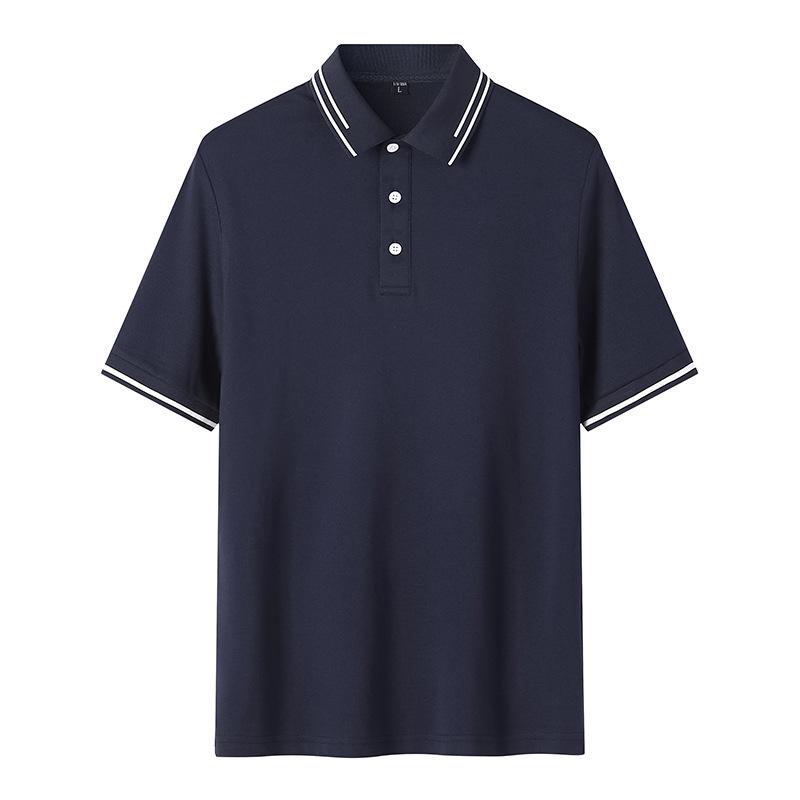 Letni T-shirt z krótkim rękawem Męska koszulka polo z klapą Koszulka polo dla par