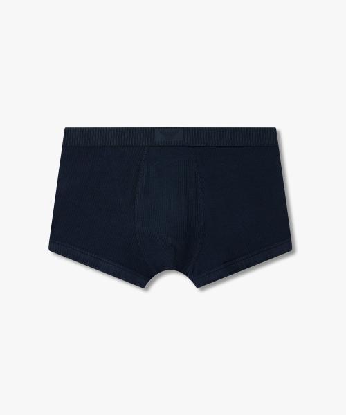 

[Emporio Armani Underwear] Мужские эластичные рифленые боксеры с логотипом-орлом 0816112015 [Отправка из Кореи] 100% Оригинал Navy - S