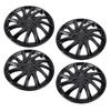 4Pcs 14in Hubcap Wheel Cover Stylish Look Scratch Proof Protective Wheel Rim Cover Replacement for