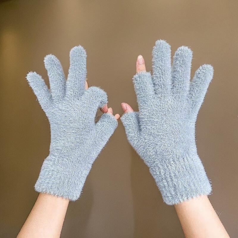ZISIZ Two-Finger Winter Cycling Gloves