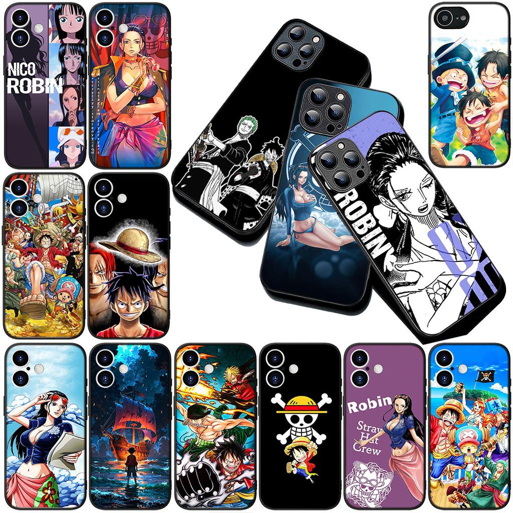 Cover for Apple iPhone 12 13 Pro Max Mini ProMax X XR Air XS 12Pro 13Pro Casing Phone Case Wallpaper Nico Luffys Robin Sanjis