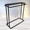 Double Row Floor-Standing Clothing Display Rack for Men & Women