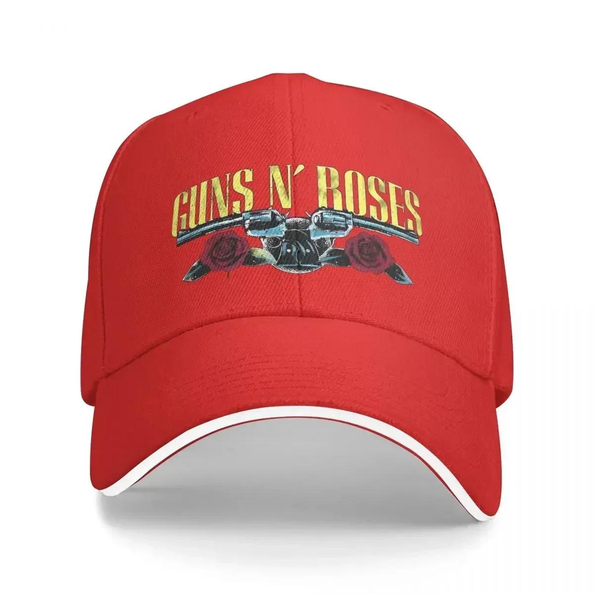 

Guns N Roses Heavy Metal Baseball Cap Punk Rock y2k Funny Unisex-Teens Trucker Hat Dropshipping Running Hippie Snapback Cap Gift One Size
