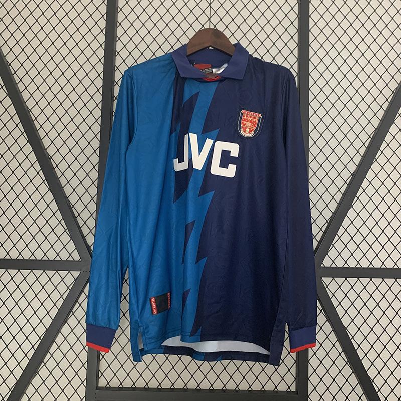 Arsenal home match 9394 retro jersey, number 14 Henry Bergkamp, 0506 Arsenal short-sleeve football jersey