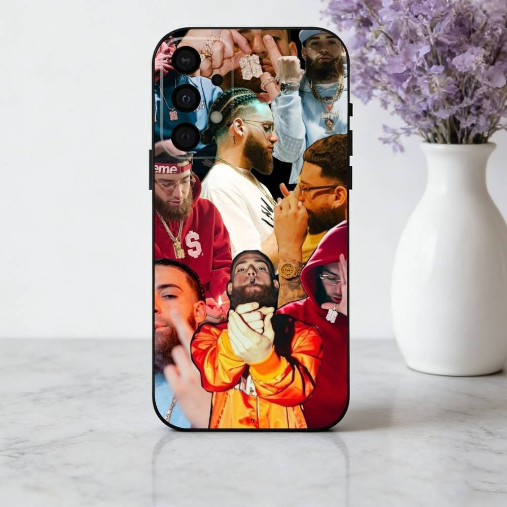 Rapper H-HadesS 66S  Phone Case For Samsung Galaxy A73,A72,A71,A70,A53,A52,A51,Soft Silicone Black Cover