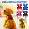 Summer Cat Dog Harness Lead Leash Adjustable Vest Polyester Mesh Breathable Harnesses Reflective for Small Dog Cat Lesah